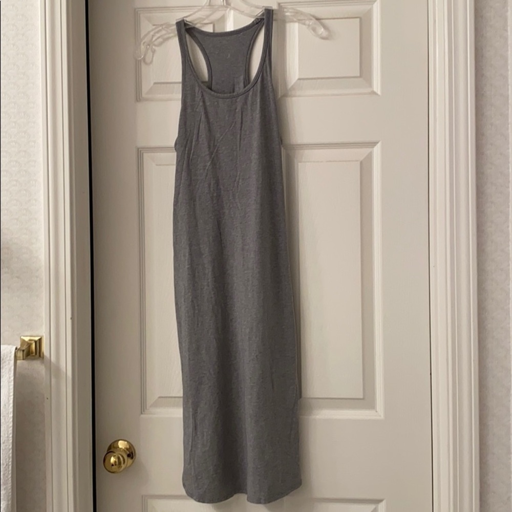Lululemon Racerback bodycon dress with side slits